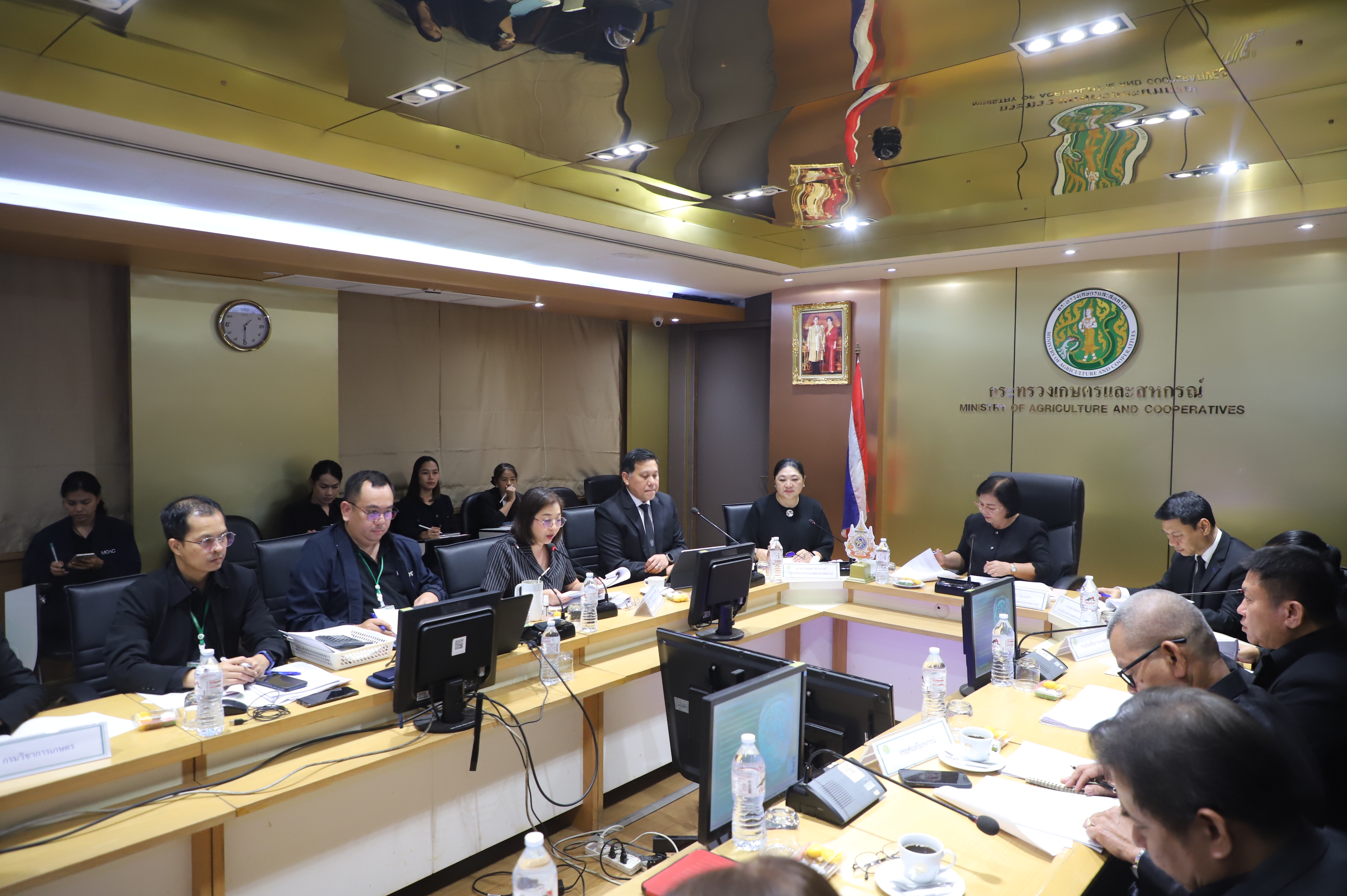 title - ส.ป.ก. ร่วมประชุมคณะกรรมการอำนวยการจัดงานพระราชพิธีพืชมงคลจรดพระนังคัลแรกนาขวัญ ประจำปี 2569 ครั้งที่ 1/2569